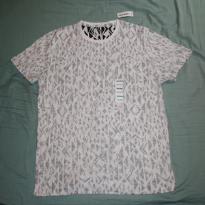 Old Navy Two Sided Pattern Crew Neck T shirt Large